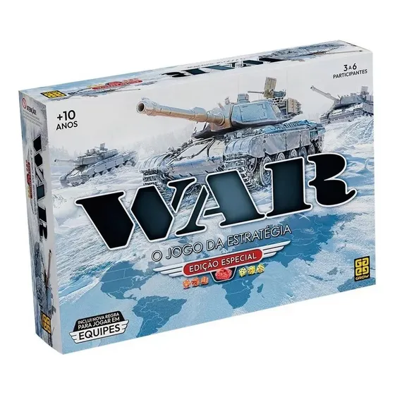 Jogo War Edição Especial - Grow