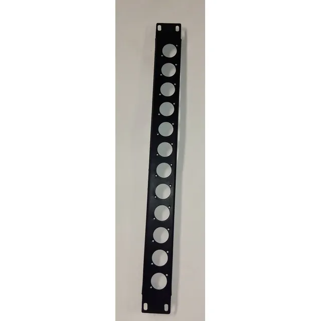 Chasis, Placa Para Speakon De 12 Unidades, Uso En Rack