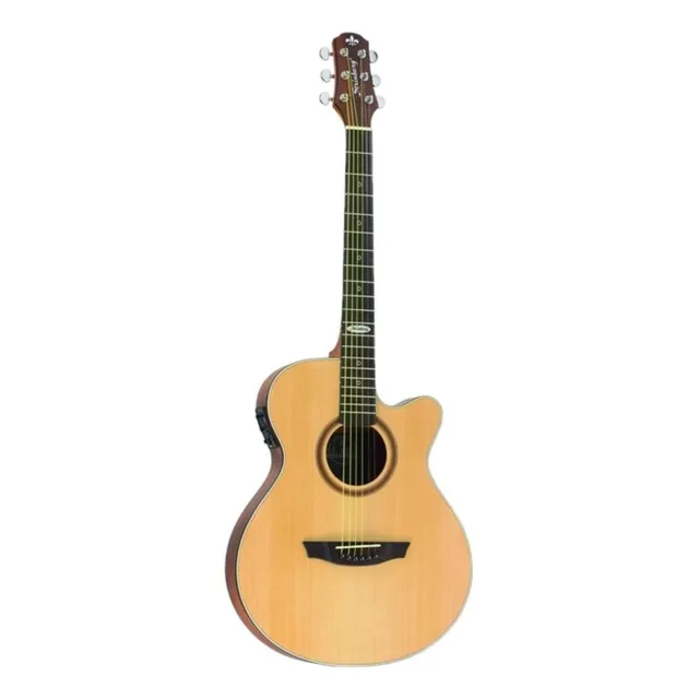 Violão Eletroacústica Strinberg Black Series Sf200c Para Destros Natural Fosco