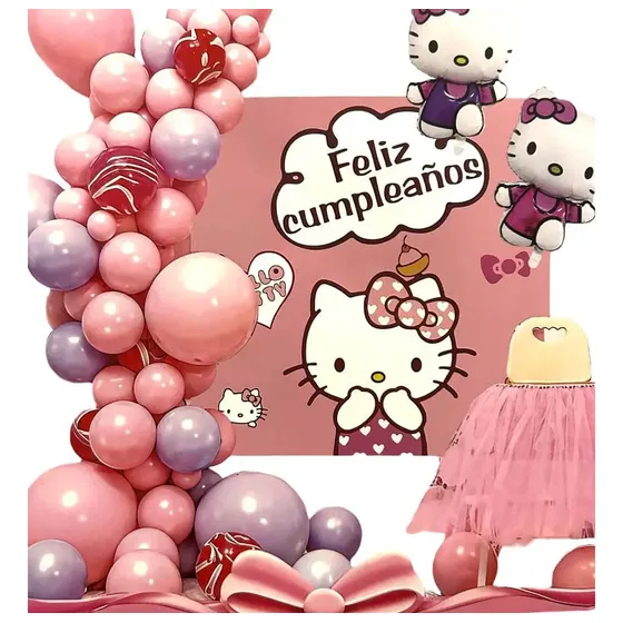 Decoración Hello Kitty Para Cumpleaños