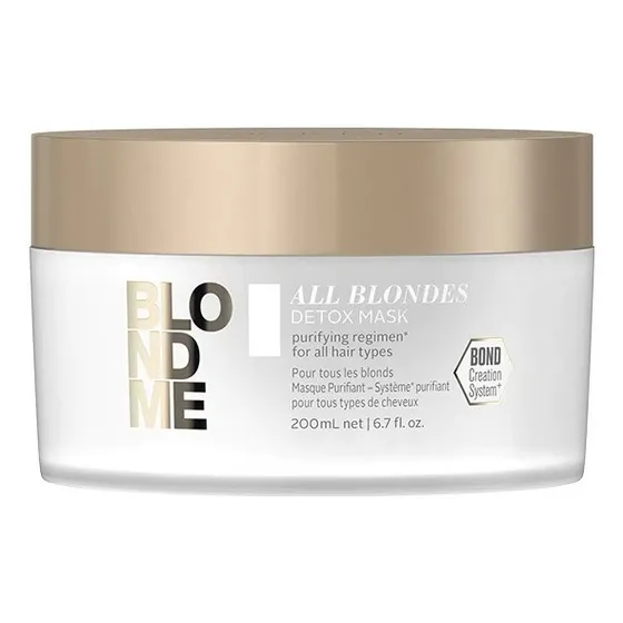 Blondme Máscara Détox Para Todo Tipo De Rubios 200 Ml