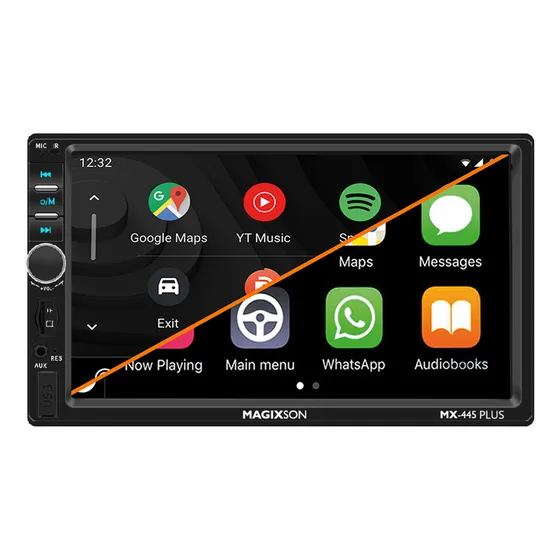 Pantalla 7 Pulgadas Stereo Bluetooth Usb Mirror Radio Fm