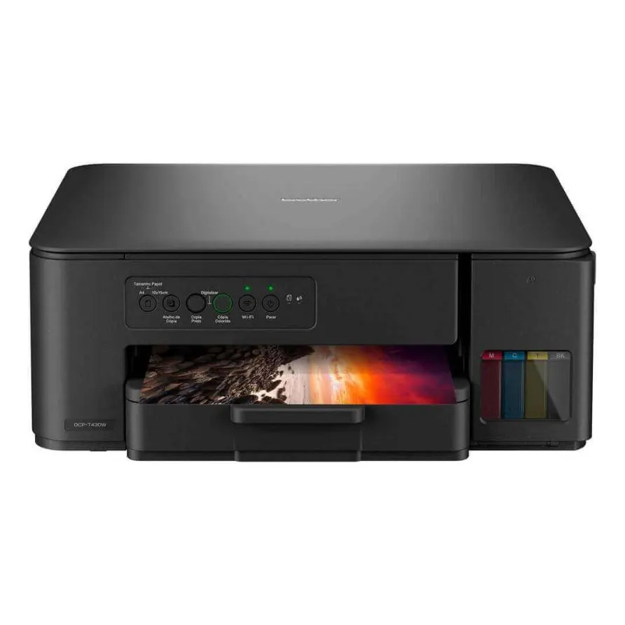 Impressora Multifuncional Brother Dcpt430w Tanque Tinta Wifi