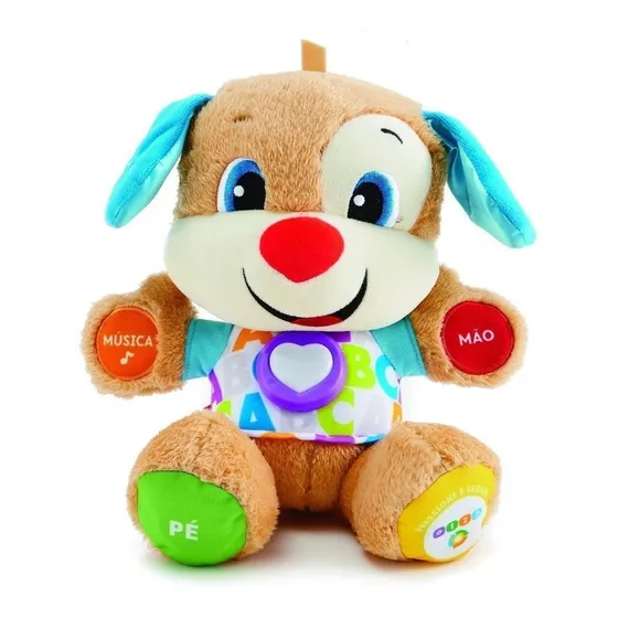 Fisher-Price Pelúcia Cachorrinho Aprender E Brincar Smart