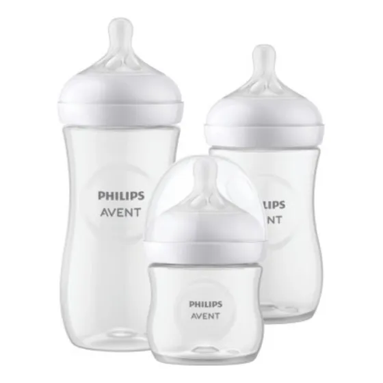Kit Com 3 Mamadeiras Pétala 125/260/330ml - Philips Avent