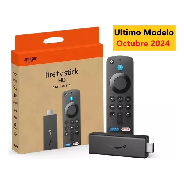 Fire Tv Stick Hd - Modelo 2024 -- Controla Tv - Alexa