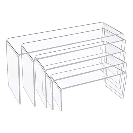 Conjunto De 5 Exhibidores De Acrílico Somos Fabricante...