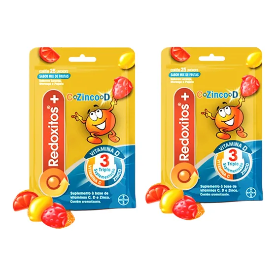 Rodoxitos Plus X2 Con Vitamina C, D Y Zinc (50 Gomitas)bayer