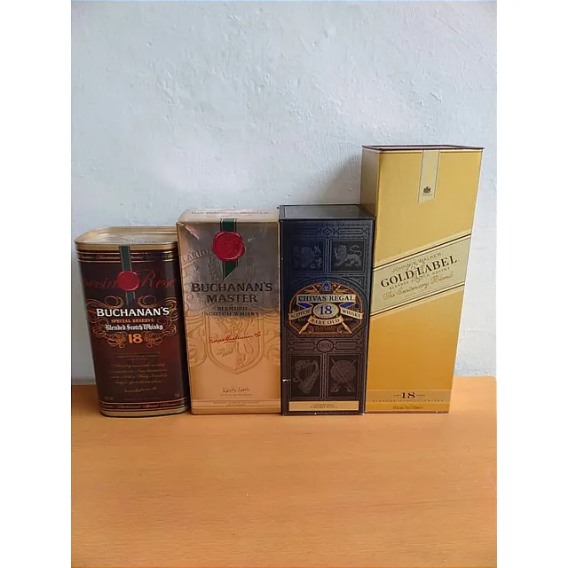 Whisky Buchanan's, Chivas Regal, Gold Label