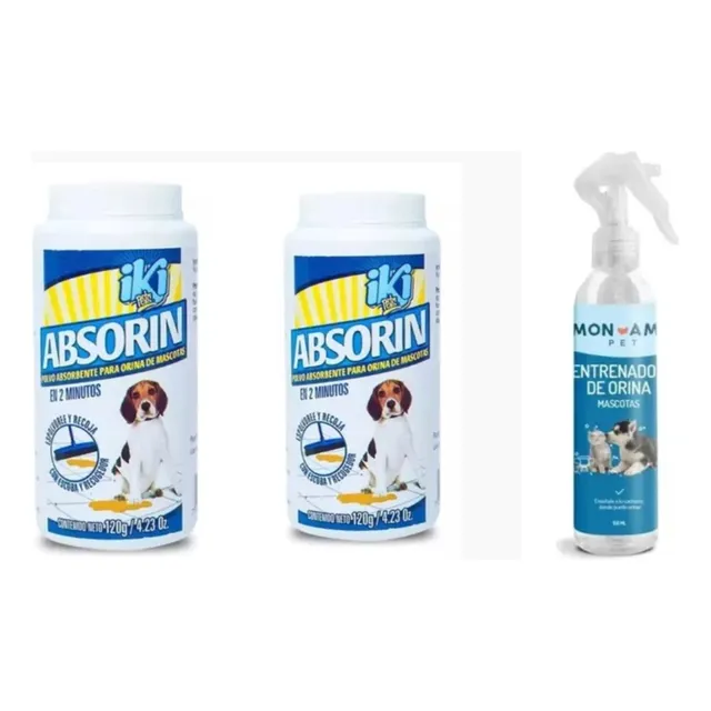 Polvo Para Orina De Mascotas Eliminadordeoloresx2+entrenador