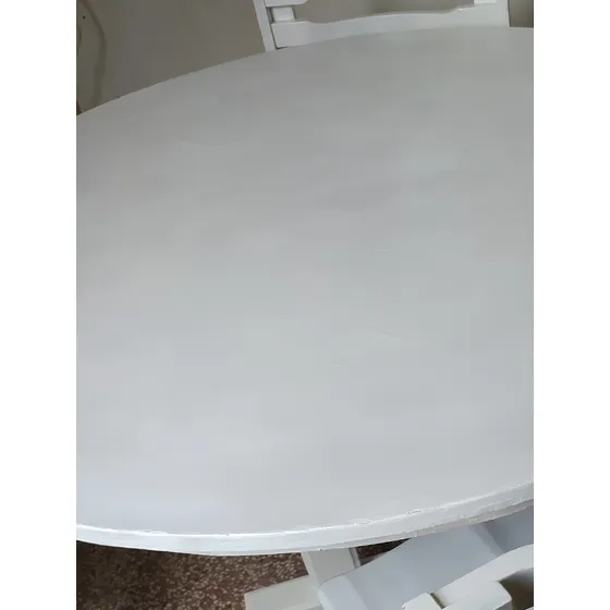 Remate Mesa Comedor Vintage, Madera De Roble. Usada.