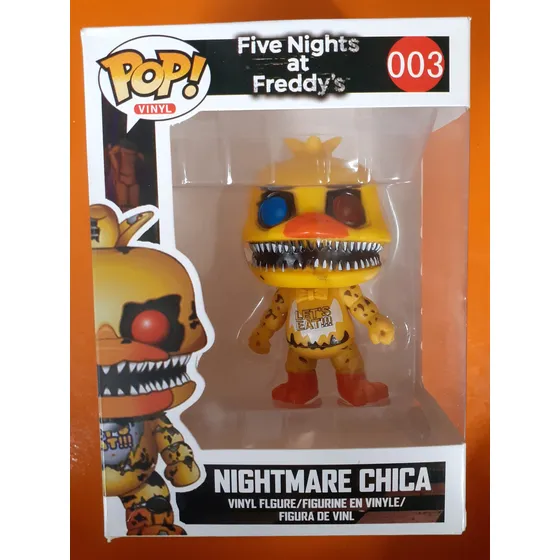 Nightmare Chica Fnaf Compatible Funko Pop Nuevo Dom Play