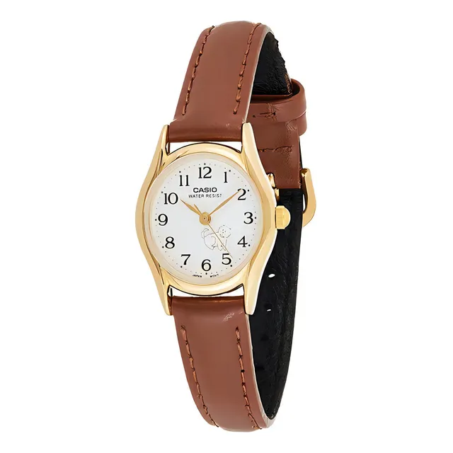 Reloj Casio Ltp_1094q_7b7r Marrón Mujer
