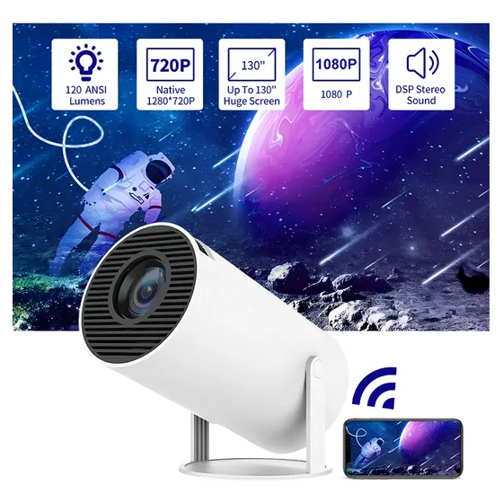 Proyector mini HYsmart HY HY300-pro 8000lm blanco | MercadoLibre