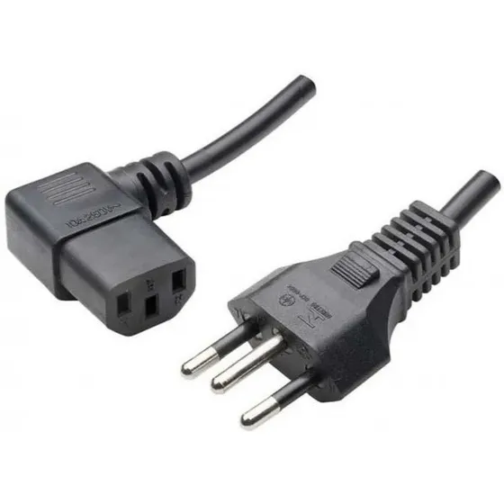 Cabo De Força Tripolar 90º Graus 1.5mts Pc Fontes Monitores 127/220v