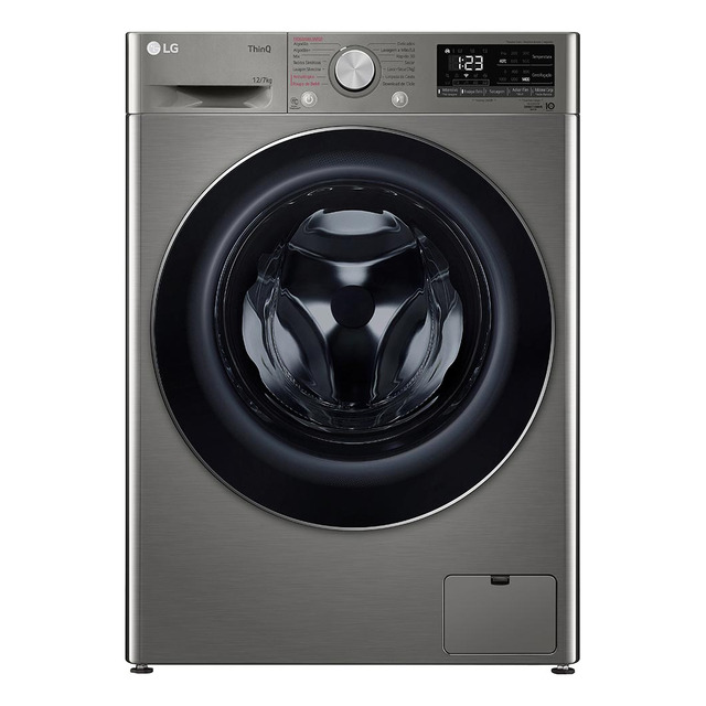 Lava e Seca 12kg LG Smart Inox - VC4 Lava e Seca 12kg LG Smart Inox - VC4