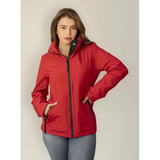 Chamarra Mujer Rompevietos Con Capucha Ny8596lr Greenlander