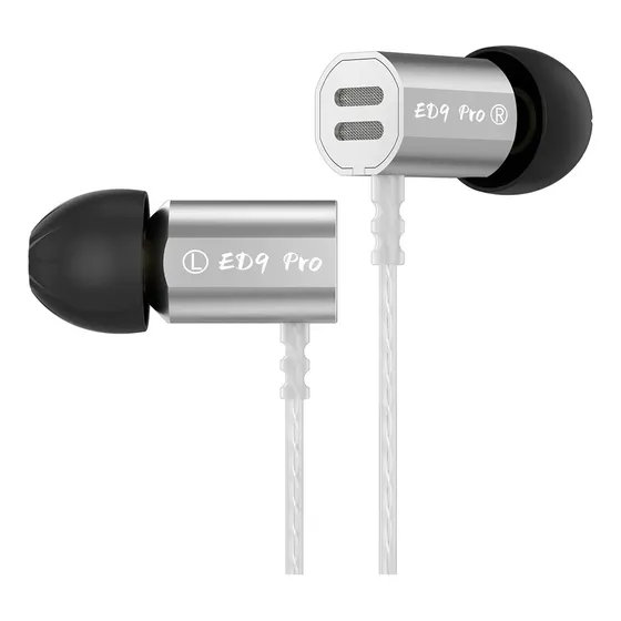 Fone De Ouvido Kz Ed9 Pro De 8 Mm Com Driver E Baixo Sem Mic
