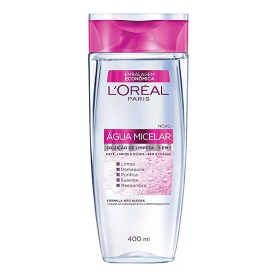 Água Micelar L'oréal Paris 5 Em 1 400ml