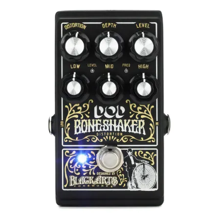 Pedal Dod Boneshaker Efeito Distortion P/ Guitarra Preto