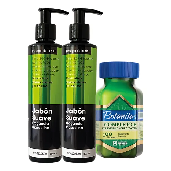 Jabon Intimo Masculino + Obsequ - mL a $182
