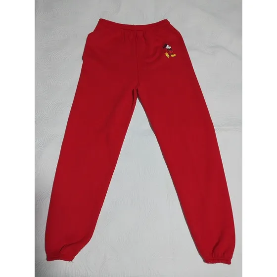 Mono Mickey Mouse Original Disney Talla S Jogger Rojo Unisex