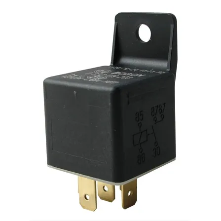 Relé 24 Volt 40a 5 Polos Con Soporte / Musicarro
