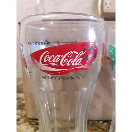 Caja De 12 Vasos De Coca-cola Edicion Limitada Del 2007. 