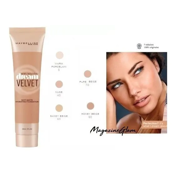 Base Maybelline Dream Velvet Originales