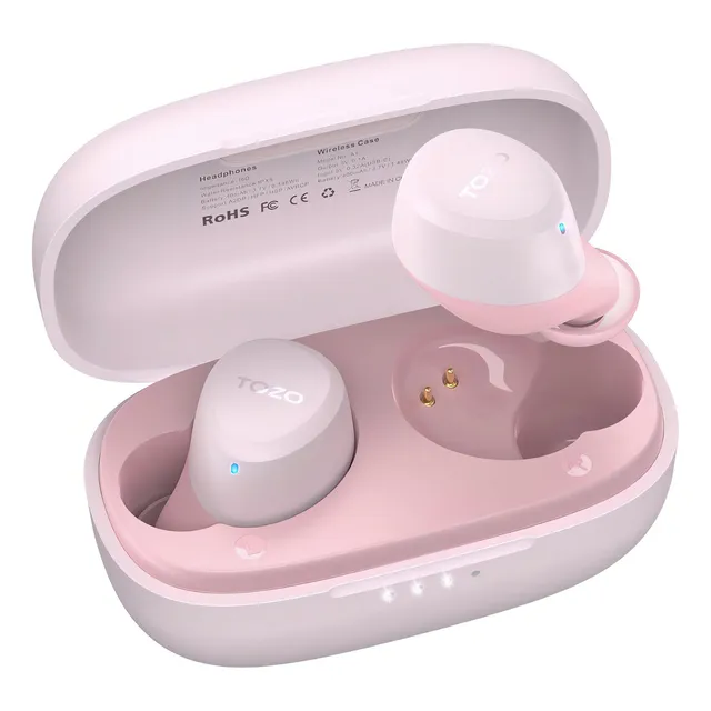 Audifonos Tozo A1 Mini Auriculares Inalambricos Bluetooth Color Rosa