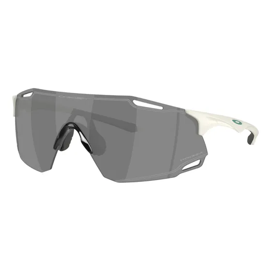 Gafas De Sol Oakley Cybr Dyno Negro Color Blanco - L 39 Varilla Blanco Armazón Blanco