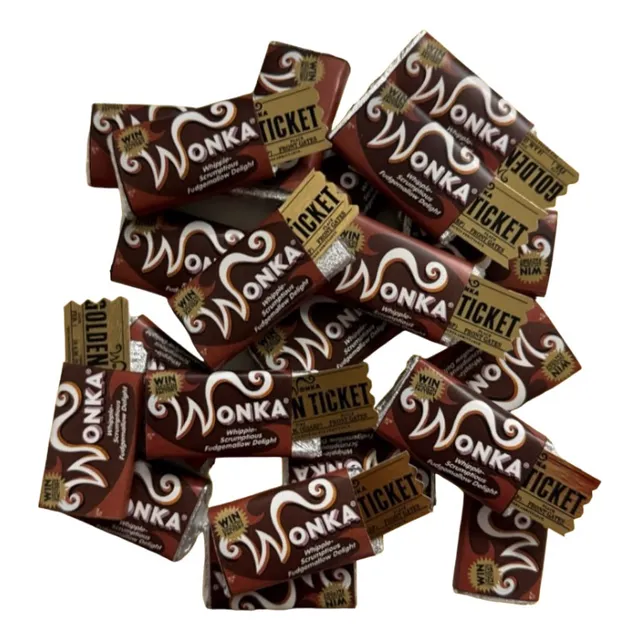12-pack Barra Chocolate Wonka Sabor Chocolate Con Leche