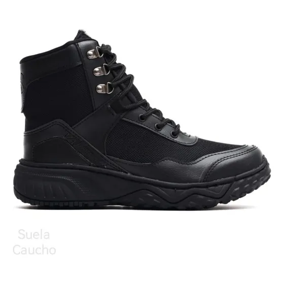 Botas Tácticas Militar Hombre Urbanas Suela Caucho Cosida