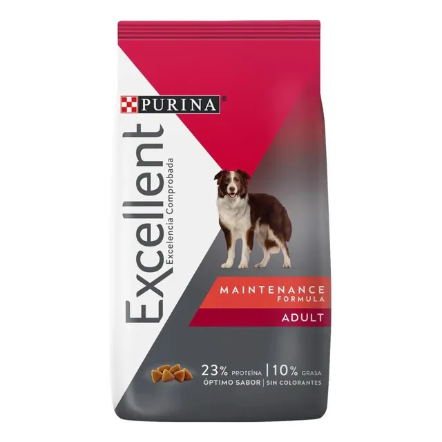 Alimento Excellent Maintenance Formula para perro adulto todos los tamaños sabor mix de 22.7 kg