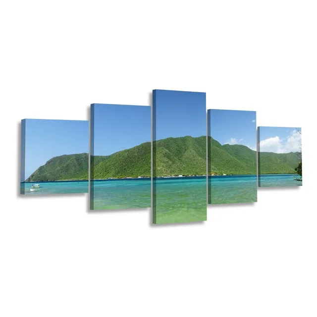 Cuadro Playa La Cienaga Ocumare Costa Multipanel Foto Canvas
