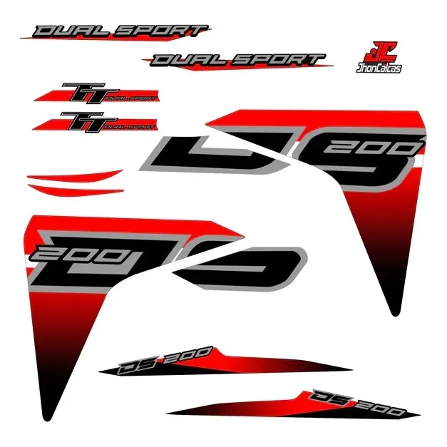 Tt Ds 200 Calcomanias Originales