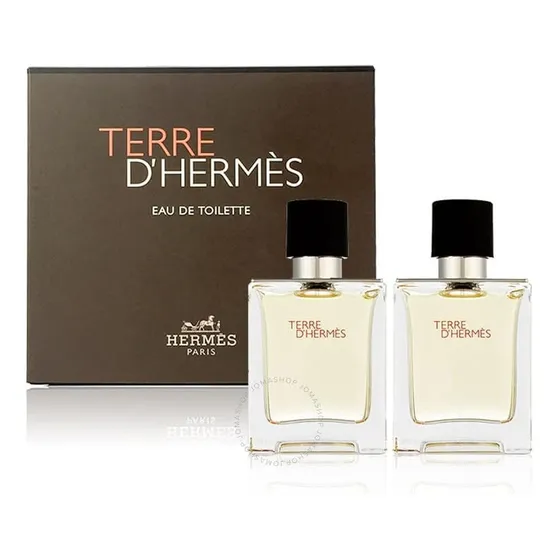 Perfume Hermes Terre D'hermes 50 Ml, Juego De 2 Piezas Para