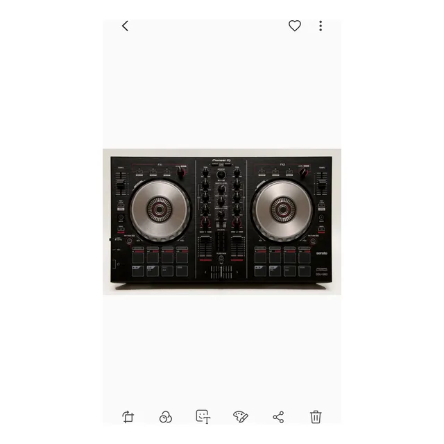 Controlador Dj Pioneer Ddj-sb2 Negro 2 Canales Usb