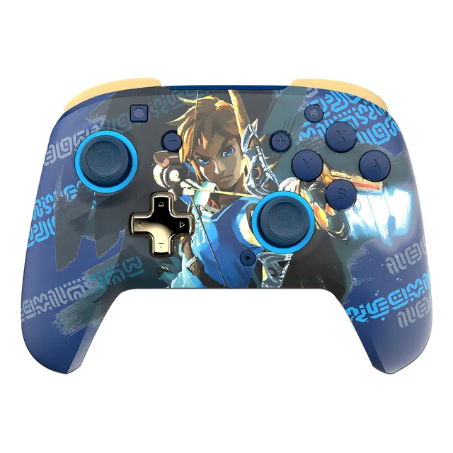 Control Inalámbrico Switch Link Hero Rematch Glow Recargable