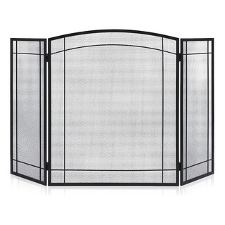Mampara Para Chimenea Feed Garden, 122 Cm De Ancho X 74 Cm D Mampara Para Chimenea Feed Garden, 122 Cm De Ancho X 74 Cm D