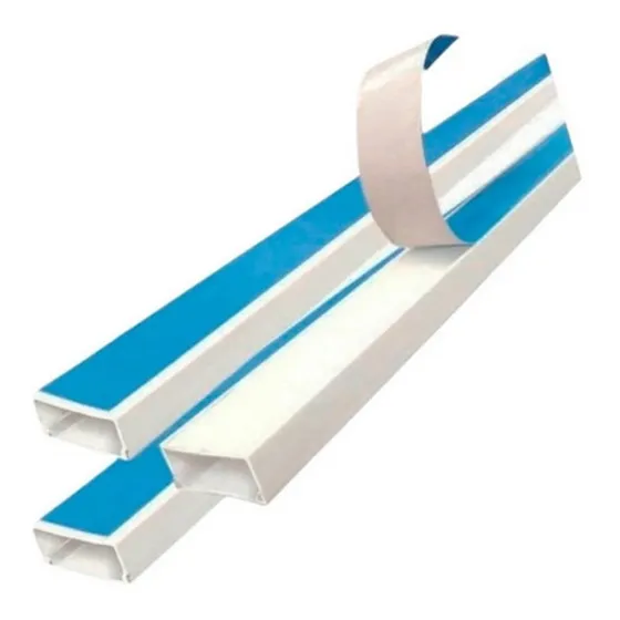 Canaleta Blanca Adhesiva Pvc Pa Cable 40 X 25 X 2000 Mm Acme