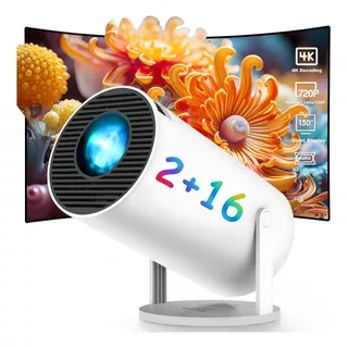 Genérica Mini Projetor Portatil Hy300 Pro 4k Hd 110/220v Genérica Mini Projetor Portatil Hy300 Pro 4k Hd 110/220v