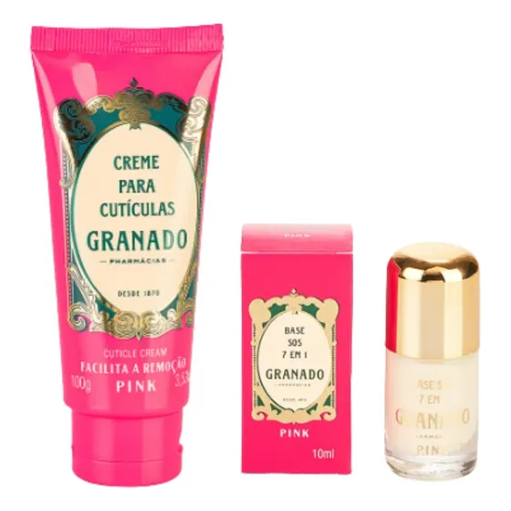 Kit - Base Sos 7 Em 1 +  Creme Cutículas - Granado