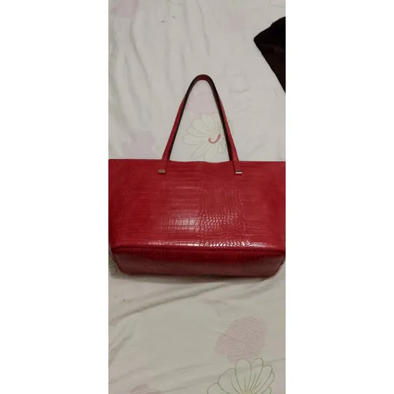 Cartera Roja Elegante De Dama