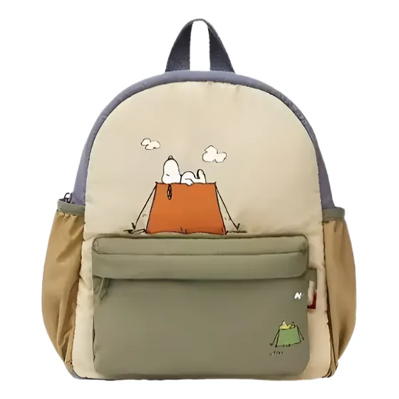 Mochila Snoopy Perrito Kawaii Cute Clases Regalo