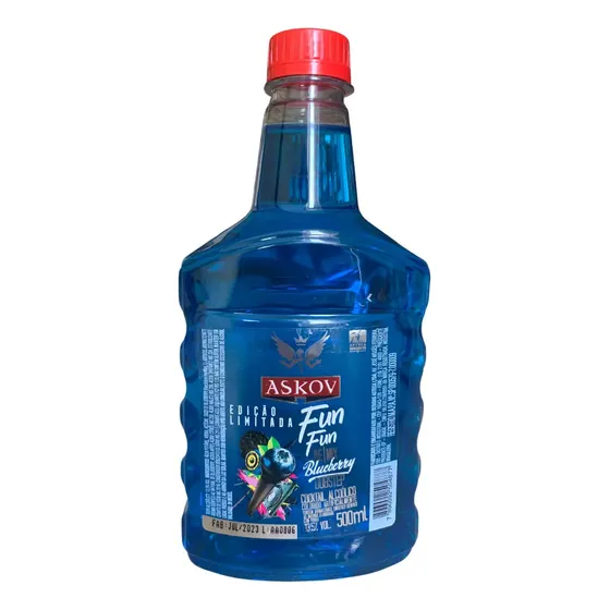 Bebida Askov Fun Fun Vodka Blueberry 500ml