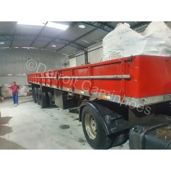 Carreta Randon Carga Seca 1990 C/pneus Top.