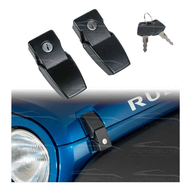 Set Candado Cofre Jeep Wrangler Jk Laterales 07-18