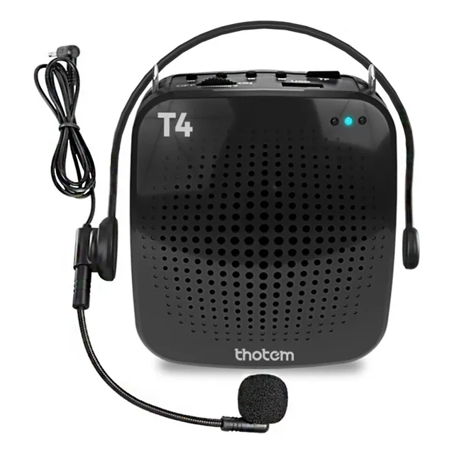 Amplificador De Voz Portátil - Thotem T4, Kit Do Professor