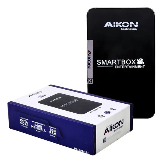 Streaming Box Adaptador Android 8core 4/64 (smart Box) Aikon